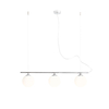 Lampa wisząca LAMPA WISZĄCĄ BERYL GLASS 3 CHROME Aldex 1006E_4 chrom