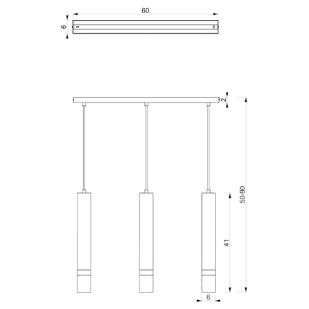 Milagro Lampa wisząca JOKER GREEN/GOLD 3xGU10 MLP7721 ZIELONY / ZŁOTY