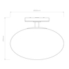 Lampa sufitowa Astro Zeppo Ceiling 1176001 Polerowany Chrom