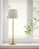 Lampa stołowa By Rydens Lumi H68,5 cm E27 złoty/biały