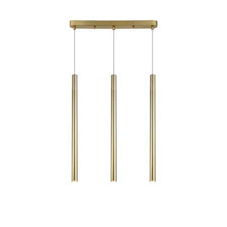 Lampa wisząca Lungo 3xG9 złota LP-894/3L GD