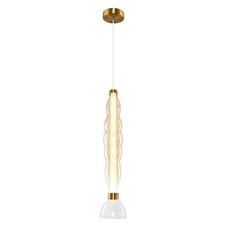 Milagro Lampa wisząca LUCCO amber 18W ML1416 BURSZTYN