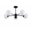 Lampa wisząca Roma 5xE14 czarna LP-1345/5P BK