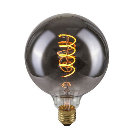 Żarówka dekoracyjna Italux E27 4W 2200K G125 Spiral Smoke