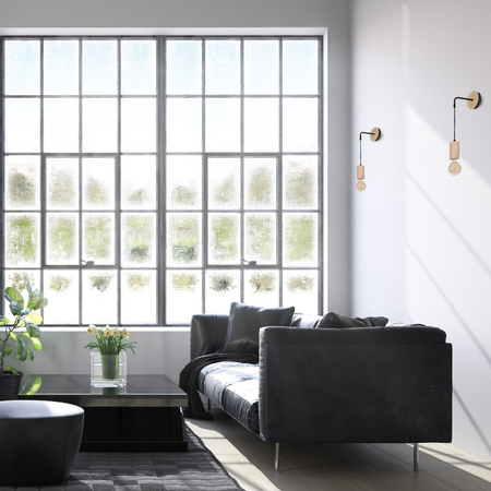 Milagro Kinkiet LINES 1xE27 MLP8824 Naturalne drewno