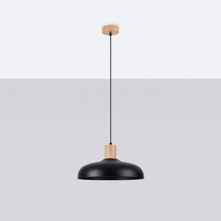 Sollux Lighting Lampa wisząca INDY czarna SL.1324