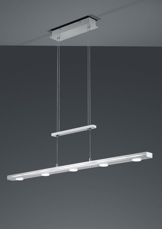 Lampa wisząca Trio 379190707 srebrny