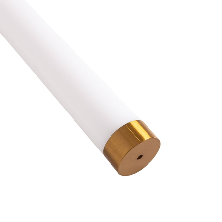 Glamour Lampa wisząca Abigali Cilinder 2 WW 16W, złoty