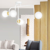Lampa sufitowa RAGNAR 4B WHITE GOLD Emibig 1033/4B biały/złoty