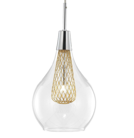 Lampa wisząca Luces Exclusivas ZARZA LE41843 złoty
