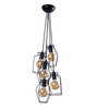 Lampa wisząca Nowodvorski 9665 Fiord czarny na 5 żarówek