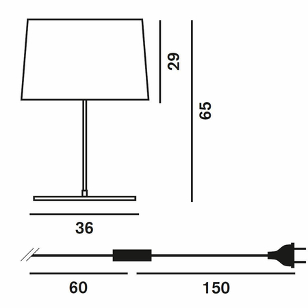 Lampa stołowa Foscarini 1590011-10 Twiggy XL