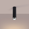 Sollux Lighting Plafon NERO 22,5 czarny/złoty SL.1411