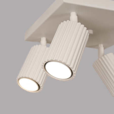 Sollux Lighting Plafon KARBON 4 beżowy SL.1602