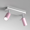 Milagro Lampa sufitowa Preston 2x mini GU10 Różowy/Biały MLP7627 RÓŻOWY / BIAŁY