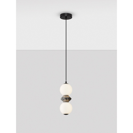 Lampa wisząca Luces Exclusivas MONRETA LE45230 szary i odcienie szarości