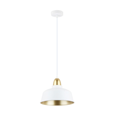 Lampa wisząca Zuma Line Mensa A8063-WH biały/złoty
