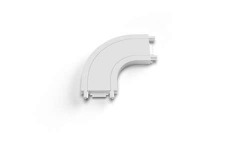 Łącznik szynowy GAMMA TRACK MAGNETIC 5mm ROUND CORNER90 WH Azzardo AZ5327 biały