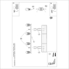 Sollux Lighting Plafon KARBON 4L taupe SL.1765