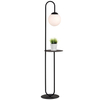 Lampa podłogowa BARI LP1 Emibig 1235/LP1 biały/czarny