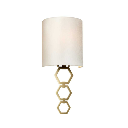 Kinkiet Elstead Lighting Clark mosiądz CLARK-SMALL-AB