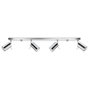 Sollux Lighting Plafon RING 4L czarny SL.0332