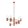 Sollux Lighting Żyrandol HALO 6 mocca SL.1834
