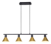 Lampa wisząca Rabalux Alvaro 3160 czarny matowy