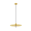 Lampa wisząca Luces Exclusivas LE44343 złoty i odcienie złota