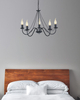 Lampa wisząca BARTEZ Kaja K-3991 czarny