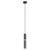 Lampa wisząca Italux Isidora PND-14290-1-GR Czarny, szary, chrom
