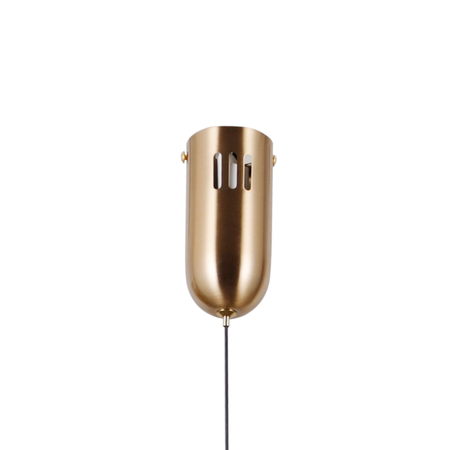Lampa wisząca Italux Fuente PND-34395-1-HBR Złoty