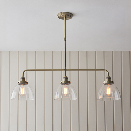 Lampa wisząca Endon Lighting Hansen 103014 mosiądz