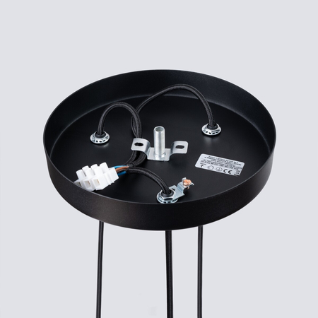 Sollux Lighting Lampa wisząca BLISS 3P czarna SL.1463