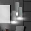 Lampa wisząca BENTE 3 BL PREMIUM GRAY Emibig 1060/3PREM czarny/chrom