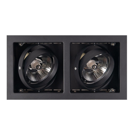 Oprawa wpuszczana Maxlight MATRIX H0049 czarny/chrom