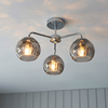 Lampa sufitowa Endon Lighting Dimple 97971 chrom