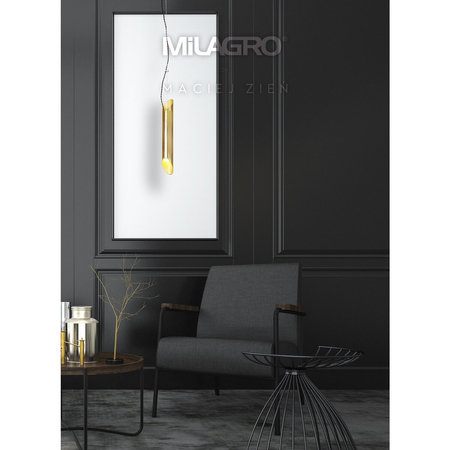 Milagro Lampa Wisząca LIBRA 1xE14 MZ5013 ZŁOTY