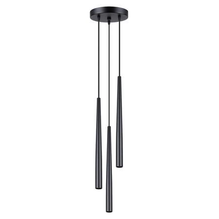Sollux Lighting Lampa wisząca BLISS 3P czarna SL.1463
