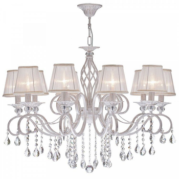 Żyrandol Maytoni ARM247-10-G Chandelier Grace - Biały z dodatkiem złota