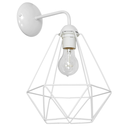 Milagro Kinkiet Basket 1xE27 Biały MLP7211 BIAŁY