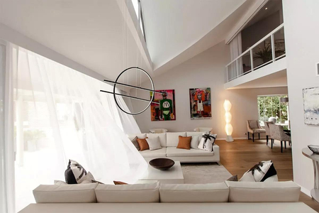 Lampa wisząca Linea No.3 czarna 3k