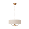Lampa wisząca Endon Lighting Highclere 110723 mosiądz