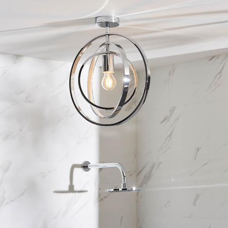 Lampa sufitowa Endon Lighting Merola 96000 chrom