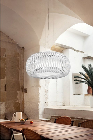 Lampa wisząca Slamp KALATOS - PRISMA M KLTSM00PRS01T00000EU przezroczysty