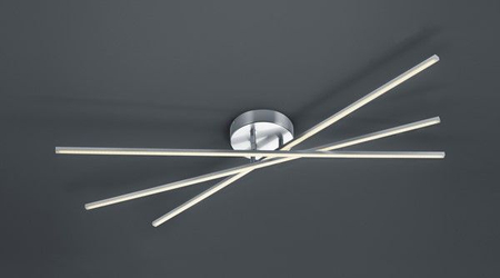 Lampa sufitowa Trio 671610307 srebrny