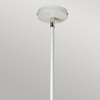 Lampa wisząca Elstead Lighting Balance biały/srebrny BALANCE-P-WPN