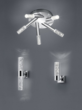 Lampa sufitowa Trio 682410506 srebrny
