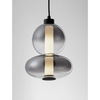 Lampa wisząca Luces Exclusivas LE44220 czarny, szary i odcienie szarości