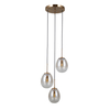Lampa wisząca Italux PND-40825-3-GD Złoty